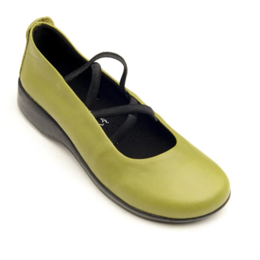 Arcopedico Vegas Wsh. Green Mary Jane Shoes NEW